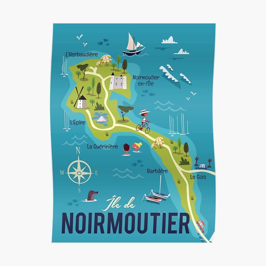 Maison Bord De Mer A Noirmoutier Barbatre Bagian luar foto